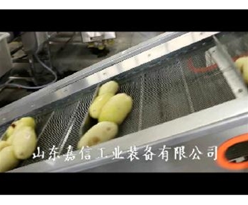 土豆清洗（xǐ）去皮機