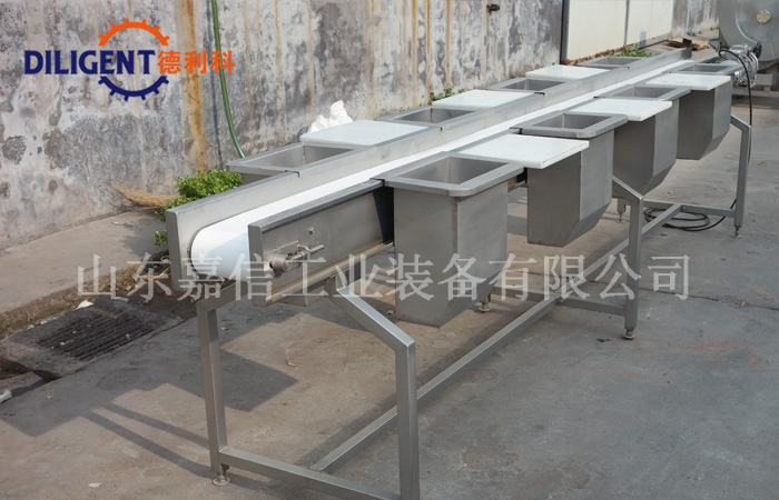 六（liù）工位分揀（jiǎn）輸送機
